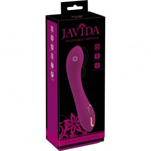 JAVIDA Vibrator Gonflabil pentru Punctul G, 10 Moduri Mov