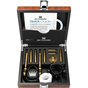 Jes Extender Gold Placat 24K, Extensie Discretă De Calitate Jes Extender Gold Placat 24K, Extensie Discretă De Calitate pe Sexlab.ro