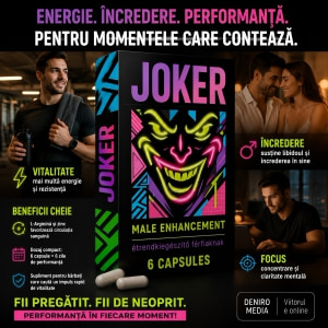 Joker 6 Capsule, Formulă Compactă Pentru Bărbați
