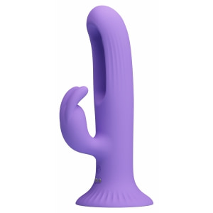Killmoulis Rabbit 12 Funcții cu Oscilații Reîncărcabil Mov pe Sexlab.ro