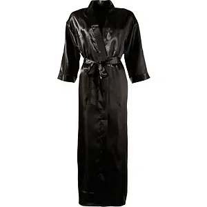 Kimono Cottelli Collection Negru Kimono Cottelli Collection Negru pe SexLab