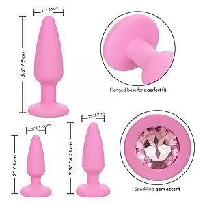 Kit Anal Plug Crystal Roz
