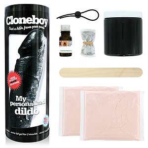 Kit Clonă Penis Cloneboy Negru pe SexLab