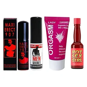 Kit Putere și Plăcere: Control, Intensitate, Erecție Kit Putere și Plăcere: Control, Intensitate, Erecție pe SexLab