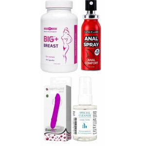 Kit Seducător: Volum, Confort Anal și Vibrații Kit Seducător: Volum, Confort Anal și Vibrații pe Sexlab.ro