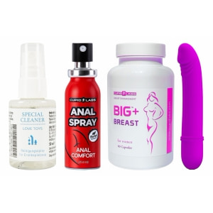 Kit Seducător: Volum, Confort Anal și Vibrații pe Sexlab.ro