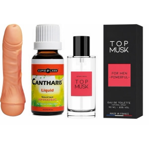 Kit Seducție Intensă – Feromoni, Picături, Ejaculator Kit Seducție Intensă – Feromoni, Picături, Ejaculator pe Sexlab.ro