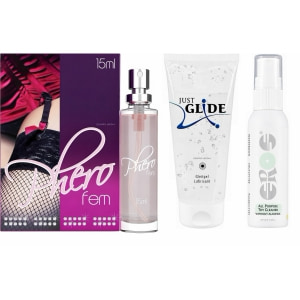 Kit Seducție Intensă: Atracție, Alunecare, Igienă Kit Seducție Intensă: Atracție, Alunecare, Igienă pe Sexlab.ro