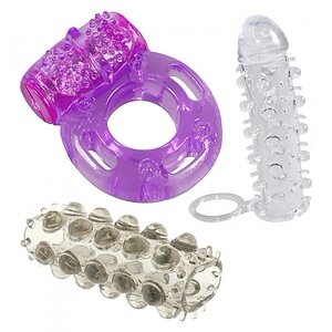 Kit Trio Extensie: Putere, Lungime și Vibrație pe SexLab