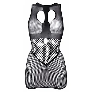 Le Désir Duo Net Open Cup Mini Dress Negru Le Désir Duo Net Open Cup Mini Dress Negru pe SexLab