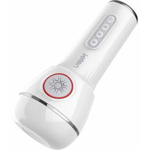 Leten SM340 Masturbator Reîncărcabil cu Sucţiune Și Vibraţie Alb