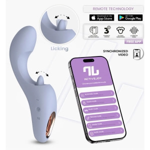 Licking Tongue Vibrator with App Control Mov Licking Tongue Vibrator with App Control Mov pe Sexlab.ro