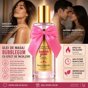 Light My Fire Ulei Masaj Bubblegum Bijoux Indiscrets