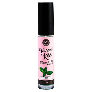 Lip Gloss Vibrant Kiss Mentă pe SexLab