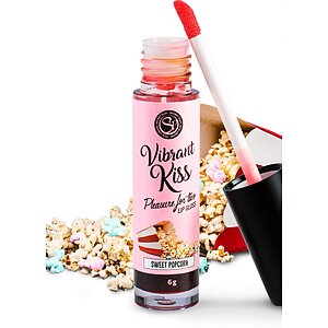 Lip Gloss Vibrant Kiss Sweet Popcorn pe SexLab