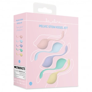 Loveline Pelvic Stem – Kit Kegel 5 Greutăți Discret Multicolor