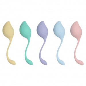 Loveline Pelvic Stem – Kit Kegel 5 Greutăți Discret Multicolor