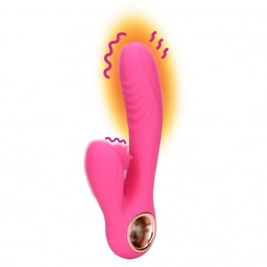 Loveline Rabbit Heat – Limbă Oscilantă, încălzire 13.5 cm Roz Loveline Rabbit Heat – Limbă Oscilantă, încălzire 13.5 cm Roz pe Sexlab.ro