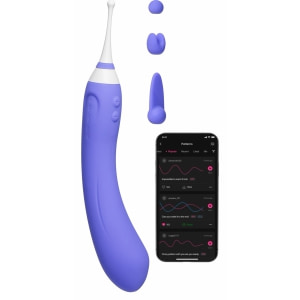 Lovense Hyphy Dual-End Vibrator Mov pe Sexlab.ro