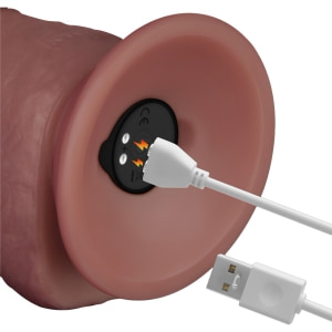 LoveToy Dual 21,5 cm – Densitate Dublă, 10 Vibraţii