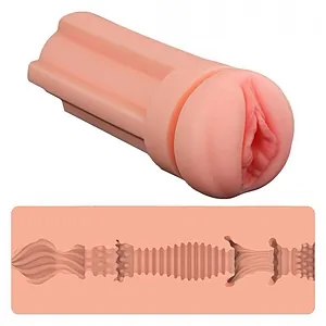 Masturbator Forma De Vagin Texturat Masturbator Compact Pentru Barbati Tpe