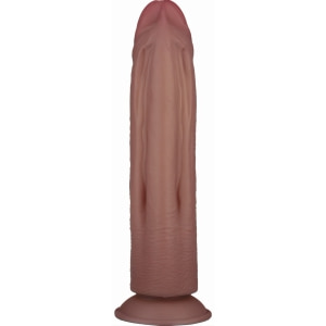 LoveToy Power 26,5 cm Vibrator Dual Density 10 Funcții