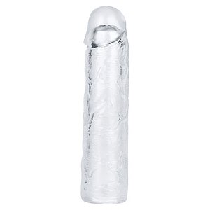 Lovetoy Shameless Clear: Manșon Elastic +5 cm Transparent pe SexLab