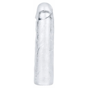 Lovetoy Shameless Clear: Manșon Elastic +5 cm Transparent pe Sexlab.ro