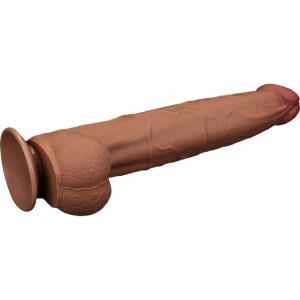 LoveToy Sliding Skin – Dildo Realist 34 cm