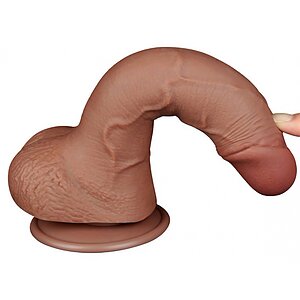 LoveToy Sliding Skin Dildo 19.5 cm Realist