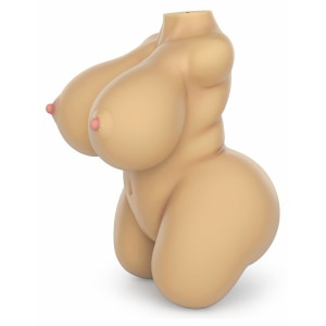 LoveToy Streetgirls 6 Torso Realist cu 2 Intrări, 5 Kg
