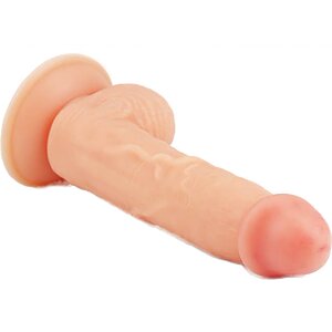 Lovetoy Ultra Soft Dude Dildo Realist 20 cm cu Ventuză