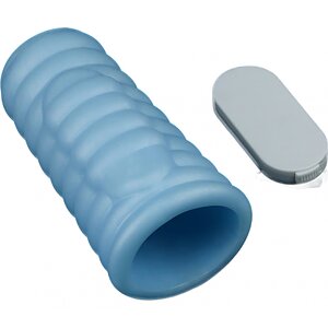 Lovetoy Wave Knights - Inel Vibrator Discret, 10 cm Albastru pe SexLab