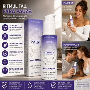 Lubrifiant Anal Hibrid 120 ml Alunecare Lungă