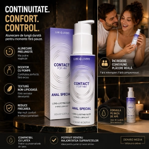 Lubrifiant Anal Hibrid 120 ml Alunecare Lungă