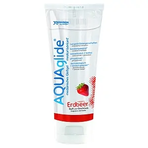 Lubrifiant Aquaglide Capsuni pe SexLab