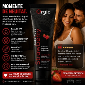 Lubrifiant Aromat Orgie Lube Tube Strawberry 100ml