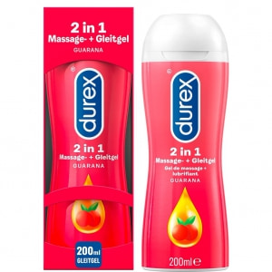 Lubrifiant Durex Play 2 în 1 Massage Guarana Lubrifiant Durex Play 2 în 1 Massage Guarana pe Sexlab.ro