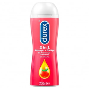Lubrifiant Durex Play 2 în 1 Massage Guarana 200ml