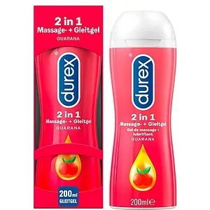 Lubrifiant Durex Play 2 in 1 Massage Guarana pe SexLab