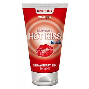 Lubrifiant Gel Hot Kiss Touch Strawberry pe SexLab