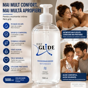 Lubrifiant Just Glide Waterbased 500 ml