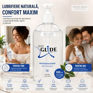 Lubrifiant Just Glide Waterbased 500 ml