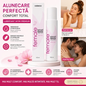 Pachet Cremă Mărirea Penisului Titan Gel Original 50ml + Lubrifiant Anal Female Cobeco Relax 120ml