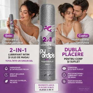 Lubrifiant Picăturile Plăcerii 2-in-1 Incitant 125ml