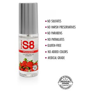 Lubrifiant S8 WB Flavored Căpșuni 50ml
