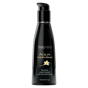 Lubrifiant Wicked Aqua Vanilla Bean pe SexLab