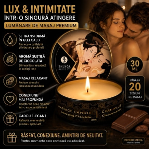 Lumânare Masaj Shunga Ciocolată 30ml