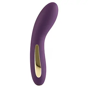 Vibrator Silicon Sigur Pentru Corp Mov Vibrator Cu 7 Trepte Vibratii Pentru Punct G