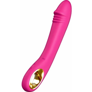 Vibrator Curbat Pentru Stimulare Punct G Vibrator Discret Roz Reincarcabil